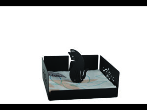 Kattenhanddoekhouder