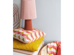 Toby kussen-dek rood, zacht jacquard gebreide katoen