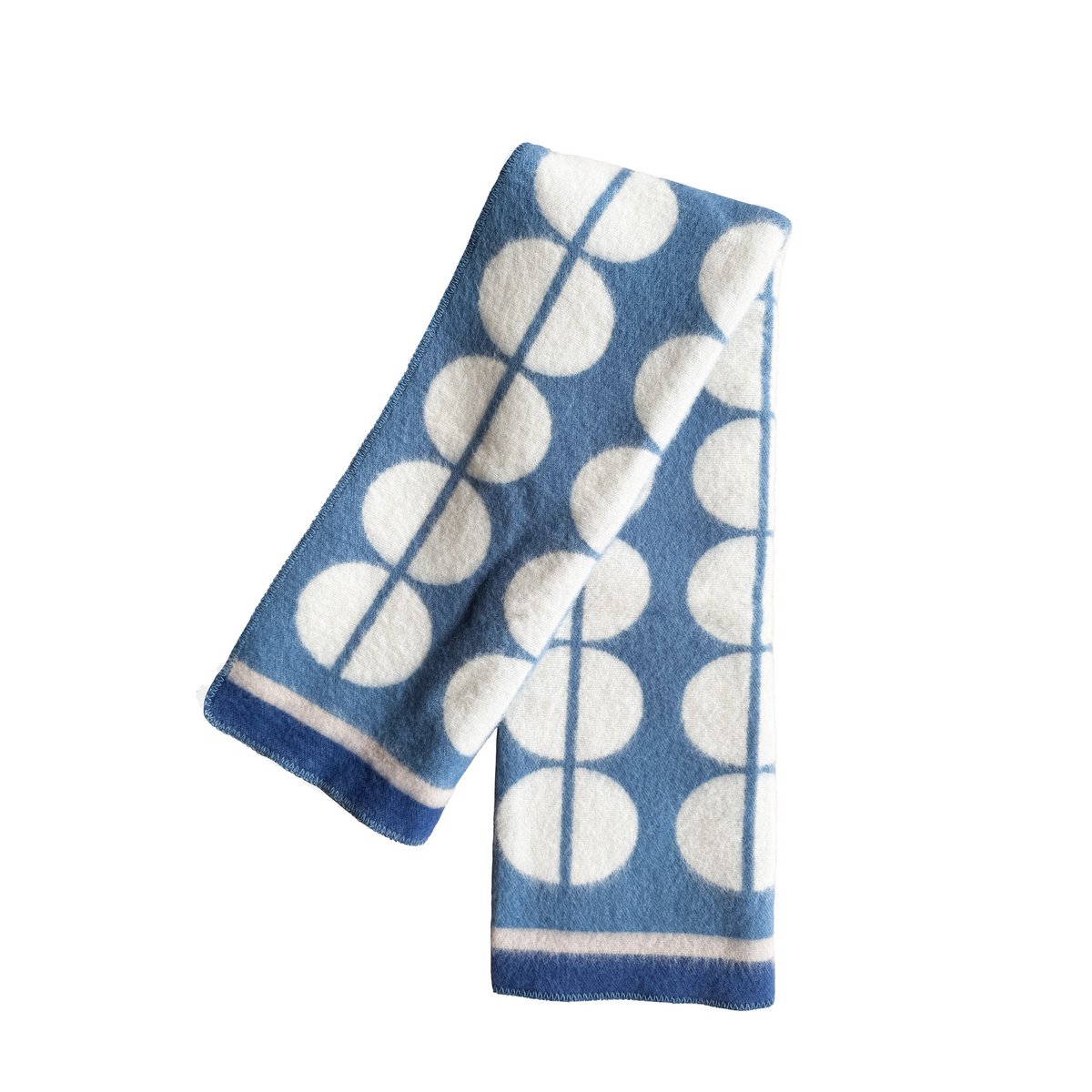 Felix blauwe zachte Noorse wollen deken - Afbeelding 2