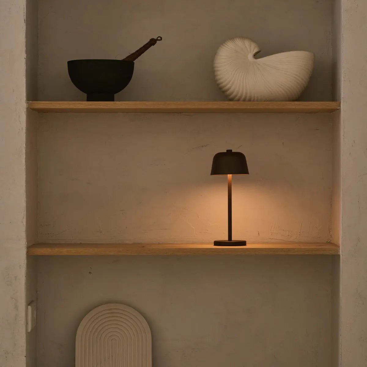 Anton Mokka Bruin Oplaadbare Tafellamp - Afbeelding 5