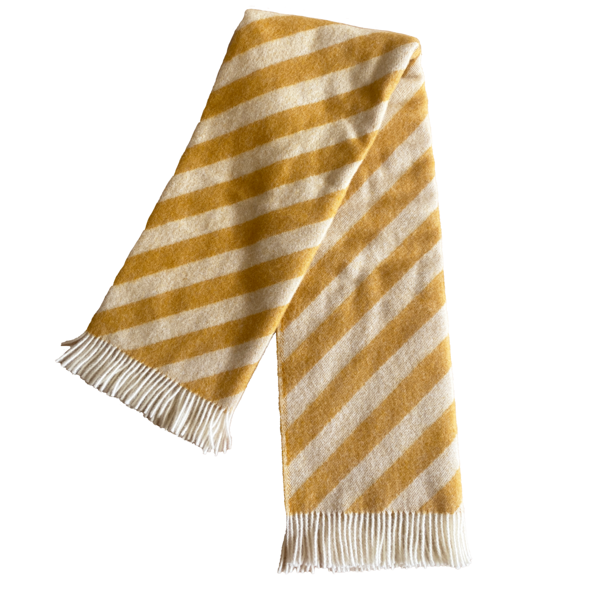 Filip Gele lichtgewicht deken van puur Noorse wol - Afbeelding 2