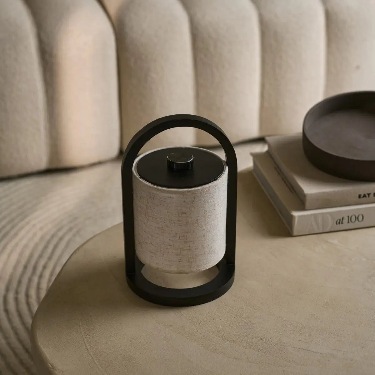 River Black draadloze houten lamp – Oplaadbaar en dimbaar - Afbeelding 9