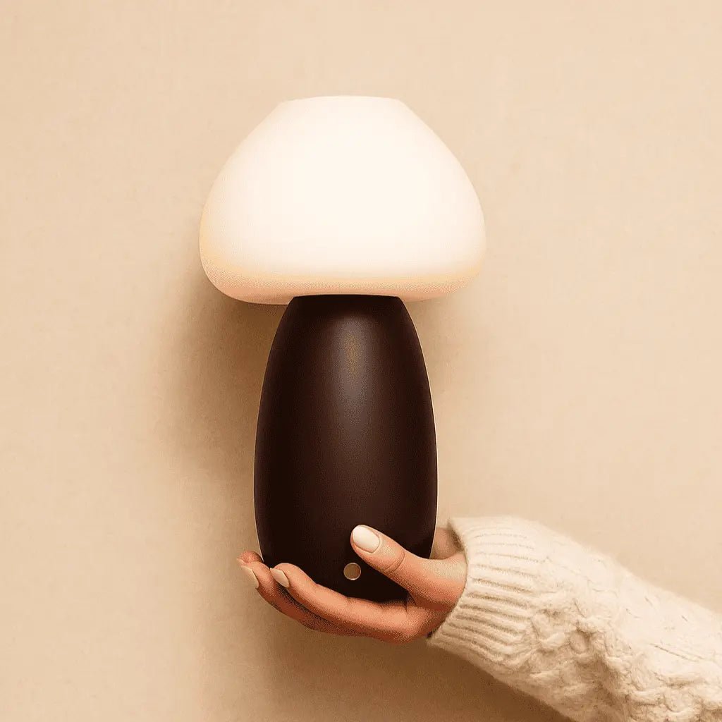 Bear Dark Bruin Stijlvol oplaadbare lamp-draadloos, dimbaar, milieuvriendelijk ontwerp - Afbeelding 8