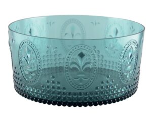 Saladier 26cm acryl turquoise