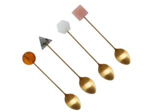 Multi -gecoleerde acryl -aanvallen - set van 4