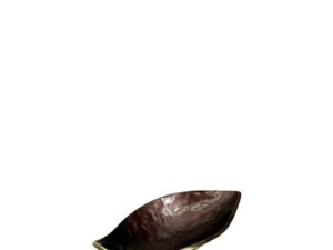 30x15.5x7cm bruine decoratieve snit