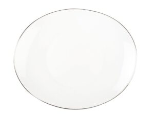 Platinumrand dessertplaat