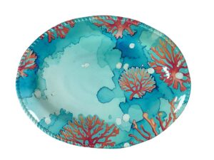 Aulica Mélamine Koraal bord 43.5 x 21 x 2.5 cm 