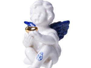 Kerst ornament zittende Engel