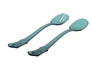 Aulica Acryl turquoise salade bestek