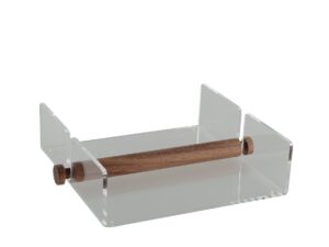 Aulica Acryl- en houten serviet houder
