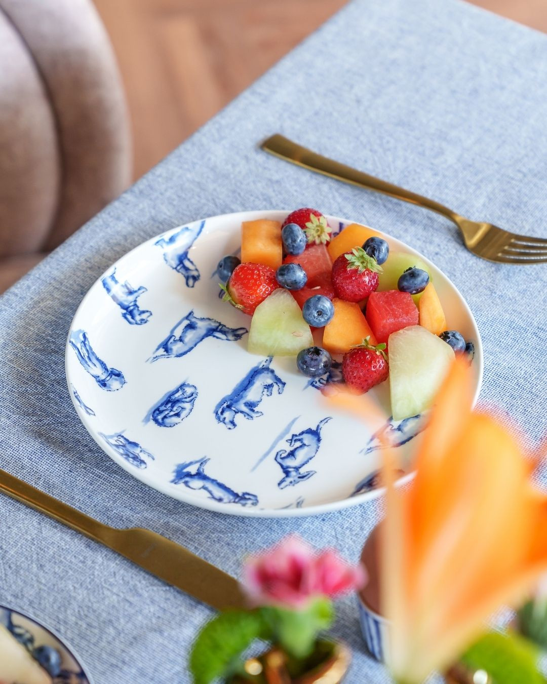 Ontbijtbord Teckel Nhaan - Afbeelding 3