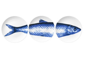 Wandborden set van een vis