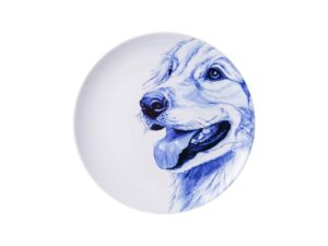 Wandbord Golden Retriever 26,5 cm