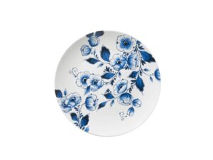 Wandbord Bloemen in Delfts Blauw 26,5 cm