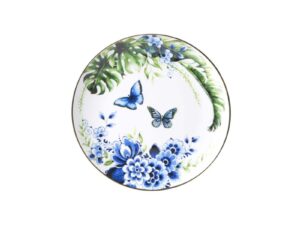 Wandbord Tuin met Vlinders 20,5 cm