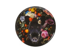 Wandbord met Wilde Zwijn 26,5 cm