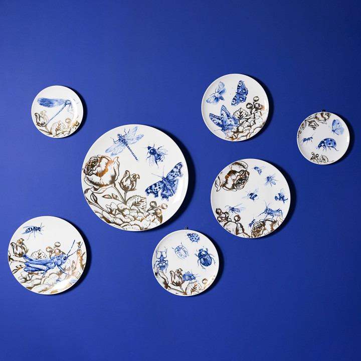 Wandbord Vliegende Insecten 31 cm - Afbeelding 2