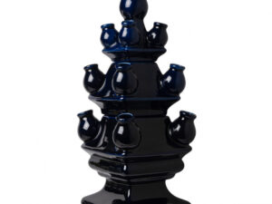 Tulpenvaas Stapelgekte Donkerblauw 40 cm