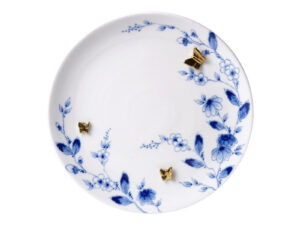 Wandbord Vlindergoud 26,5 cm