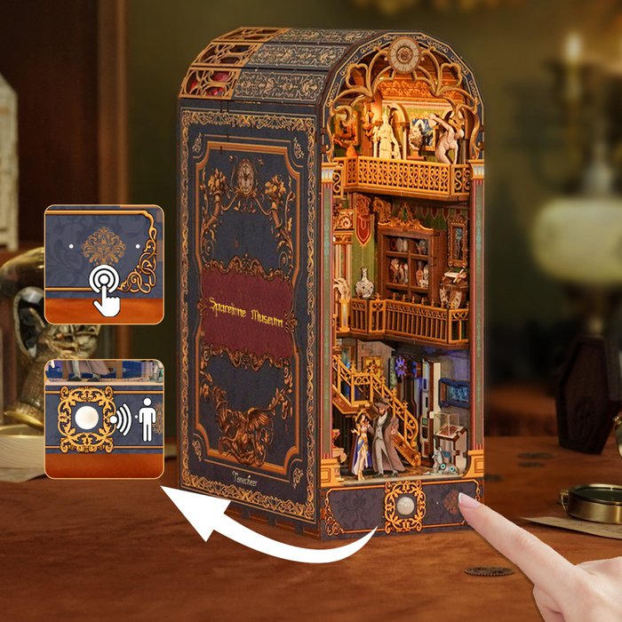 DIY Book Nook Kit Spacetime Museum - Afbeelding 4