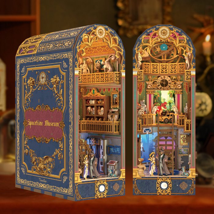 DIY Book Nook Kit Spacetime Museum - Afbeelding 3