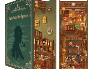 Tonecheer Violin Detective Agency Book Nook Bouwpakket TQ117