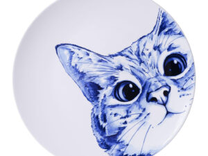 Wandbord Poes, 31 cm